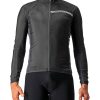 Rennradjacken | Castelli Castelli Squadra Stretch Jacke Herren Schwarz