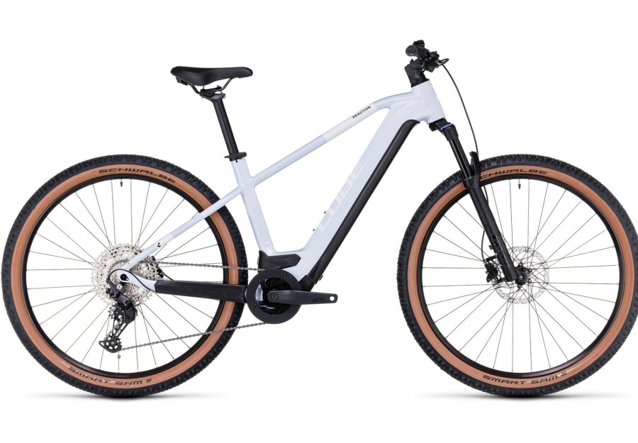 E-Mountainbikes | Cube Cube Reaction Hybrid Pro 750 Weis