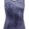 Rennrad Trikots | Santini Santini Vortex Armelloses Shirt Damen Schwarz