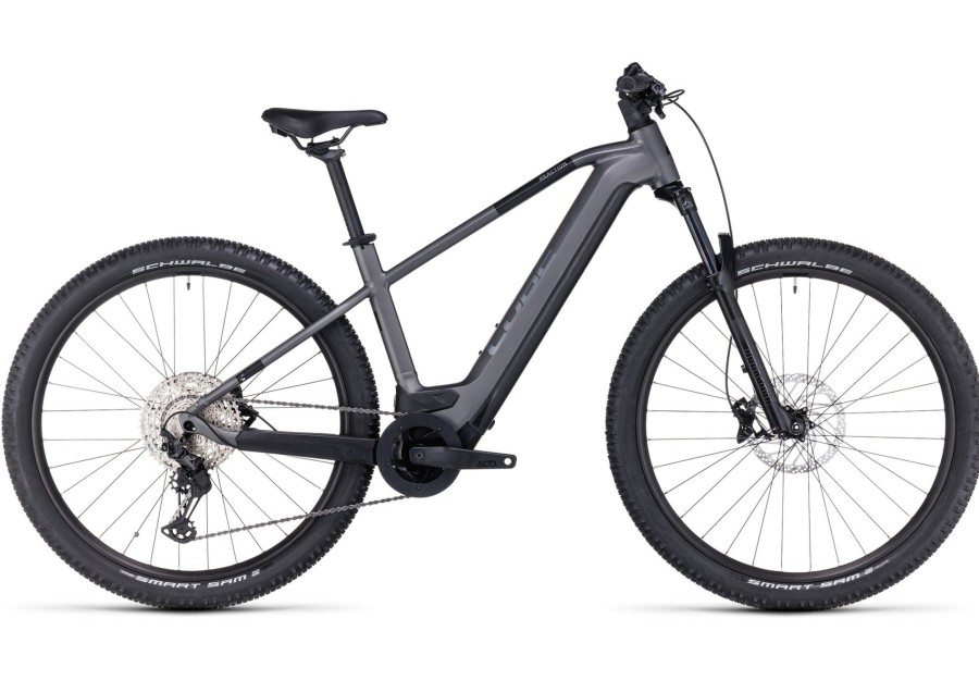 E-Mountainbikes | Cube Cube Reaction Hybrid Race 625 Grau