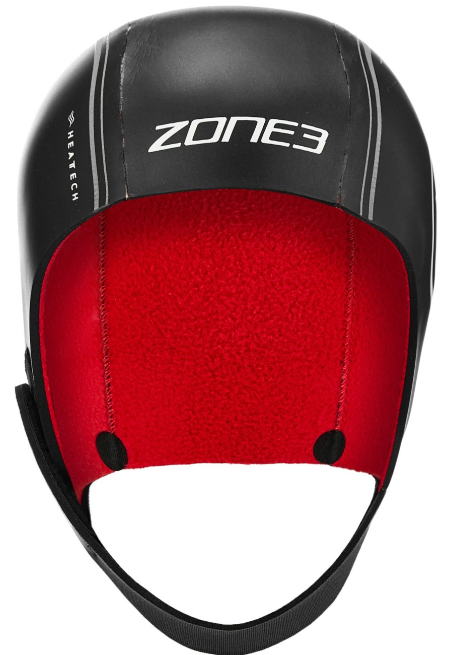 Schwimmkappen | Zone3 Zone3 Heat-Tech Neopren Badekappe M Schwarz