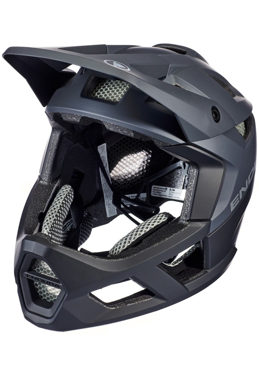 Enduro Helme | Endura Endura Mt500 Full Face Helm Schwarz