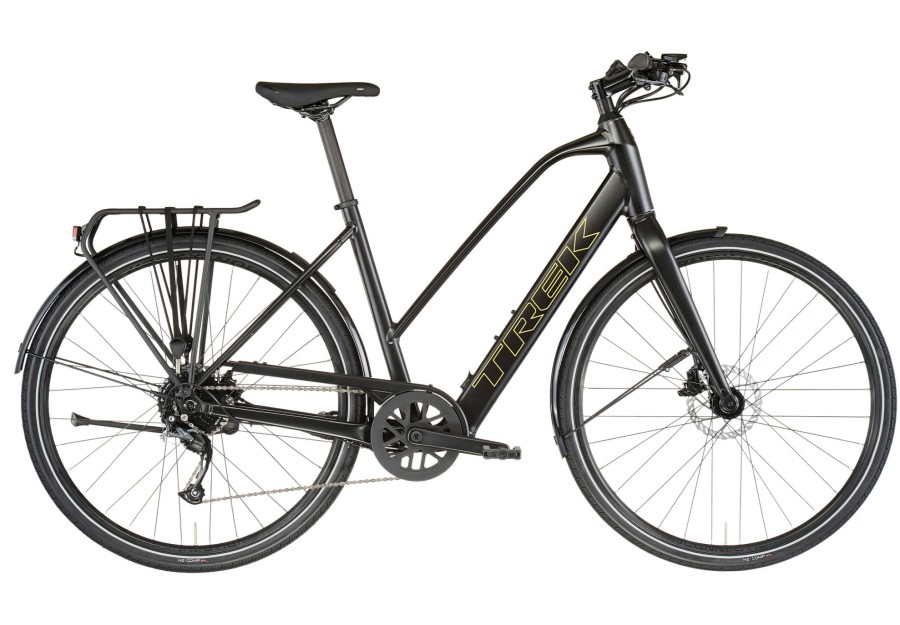 E-Bikes City | Trek Trek Fx+ 2 Stagger Schwarz