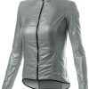 Windjacken | Castelli Castelli Aria Shell Jacke Damen Silber