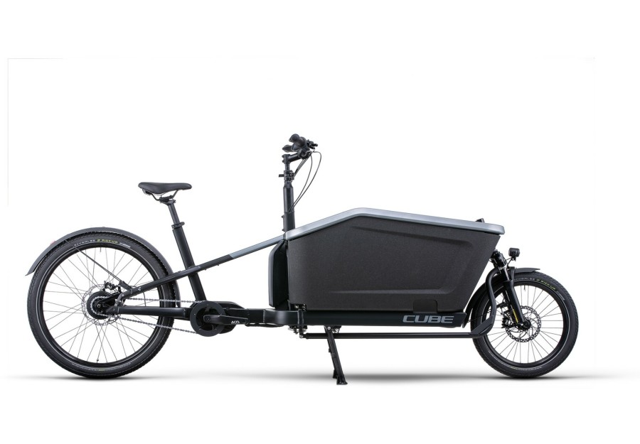 E-Lastenfahrrader | Cube Cube Cargo Dual Hybrid 1000 27.5" Schwarz/Grau