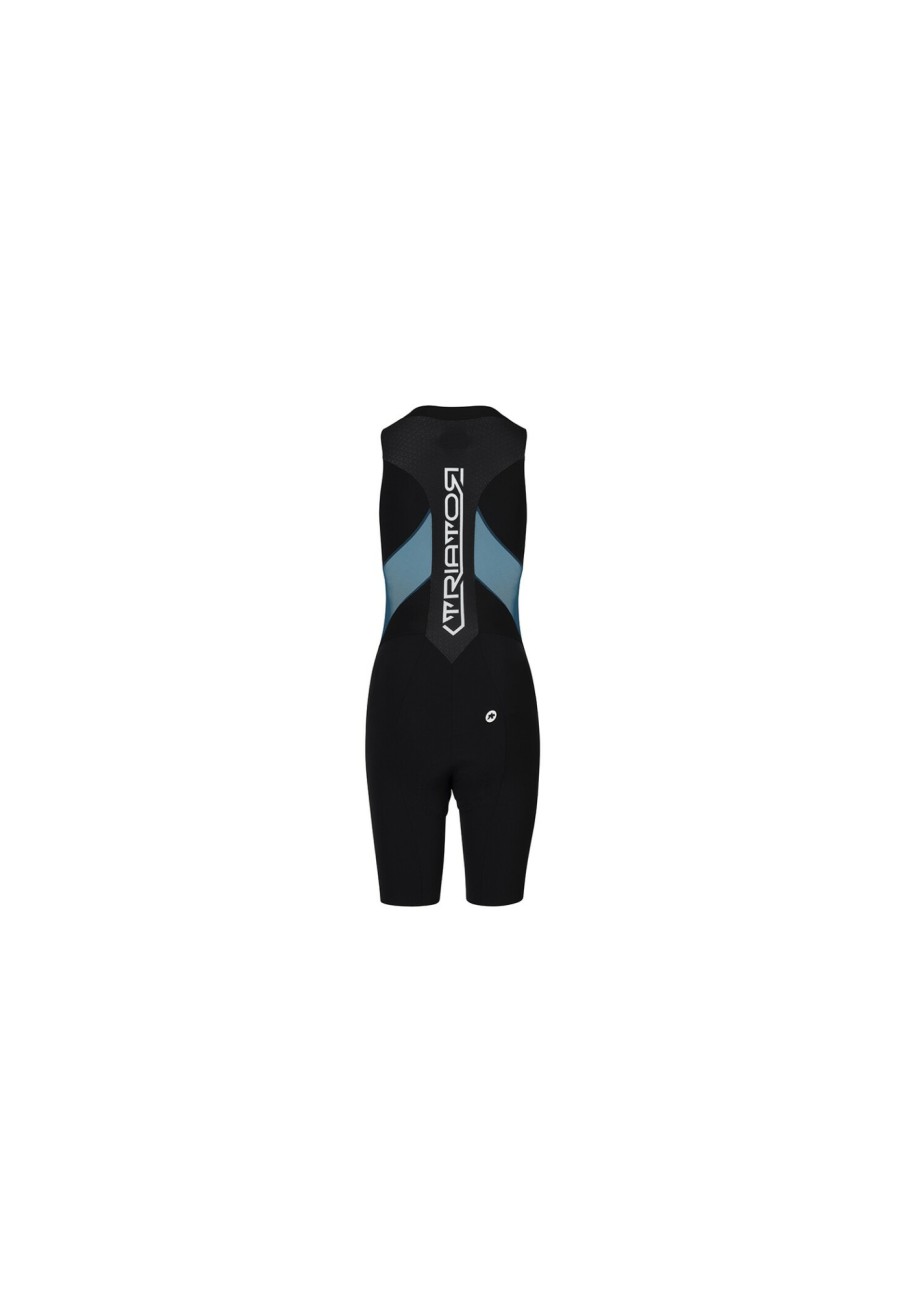 Overalls & Sets | ASSOS Assos Triator Ns Speedsuit Damen Blau/Schwarz