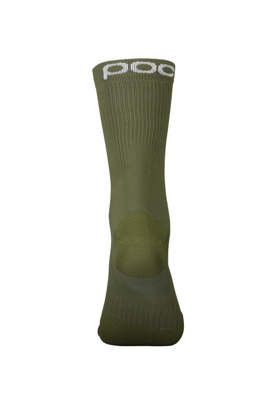 Socken | POC Poc Lithe Mtb Mid-Cut Socken Oliv