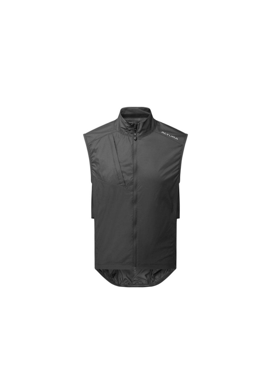 Mtb Jacken | ALTURA Altura Windproof Gilet Herren Schwarz