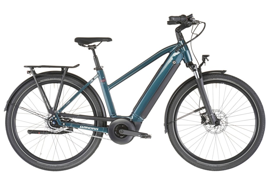 E-Bikes City | Winora Winora Sinus N8F Trapez Damen Petrol