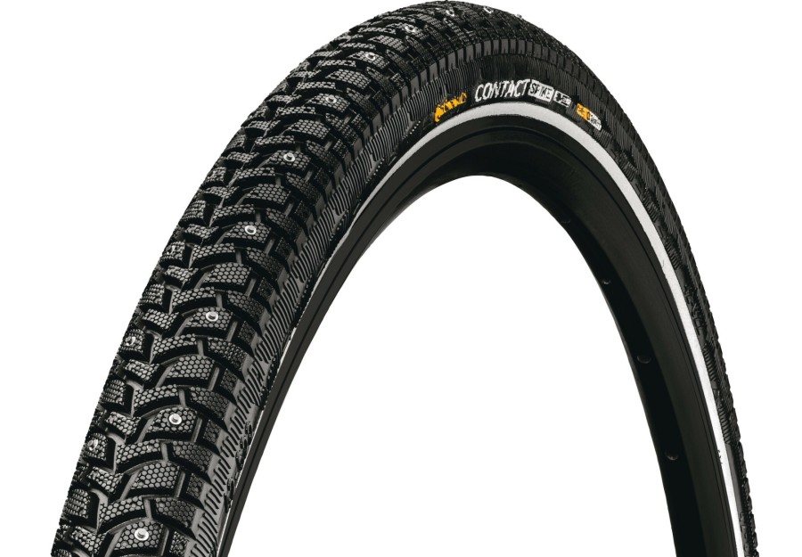 Reifen | Continental Continental Contact Spike 120 Drahtreifen 700X37C E-25 Reflex Schwarz