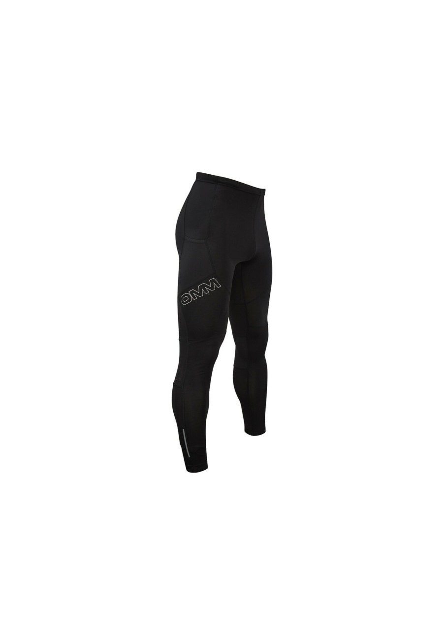 Laufbekleidung | OMM Omm Flash 1.0 Tights Herren Schwarz