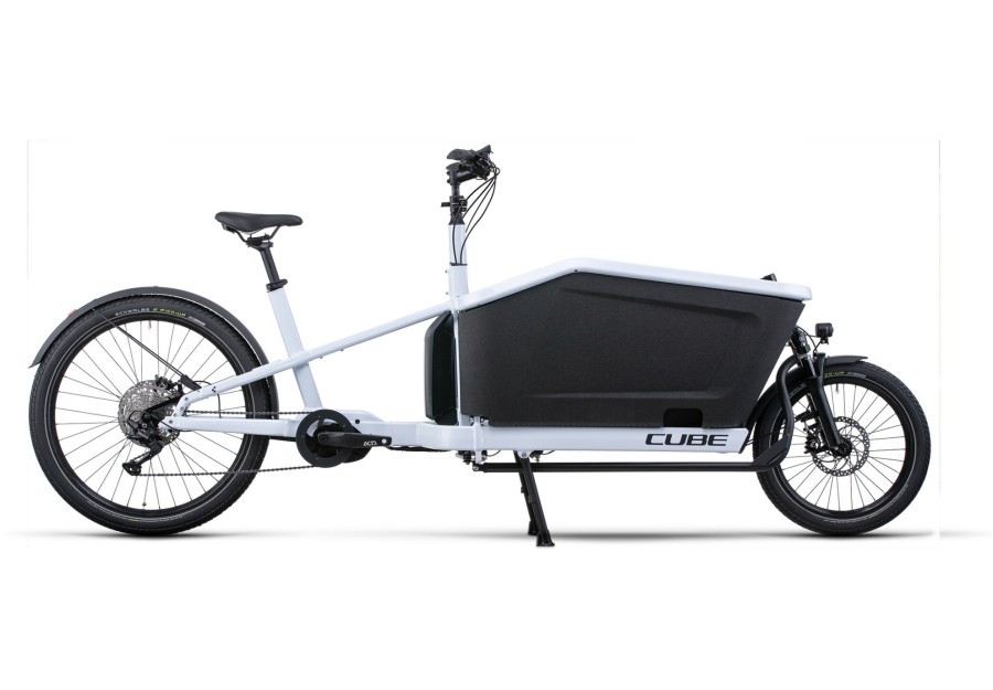 E-Lastenfahrrader | Cube Cube Cargo Sport Dual Hybrid 1000 27.5" Weis