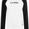 Streetwear | Cube Cube Organic Langarm Shirt Herren Weis/Schwarz