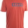 Trikots Kurzarm | ION Ion Drirelease Logo Kurzarm Tee Herren Rot