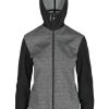 Rennradjacken | ASSOS Assos Trail Fruhling/Herbst Kapuzenjacke Damen Grau/Schwarz