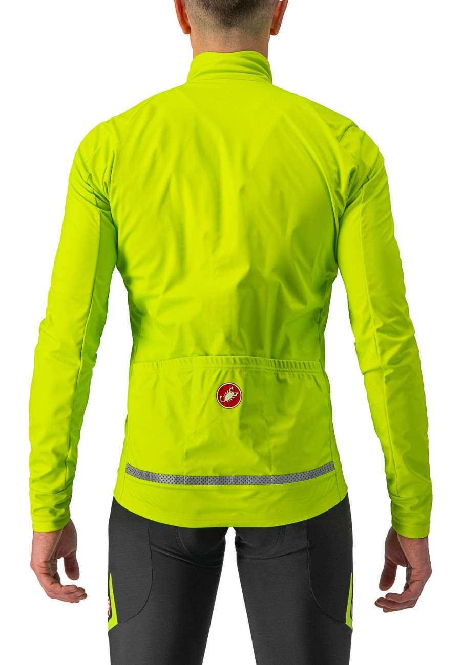 Rennradjacken | Castelli Castelli Go Jacke Herren Gelb