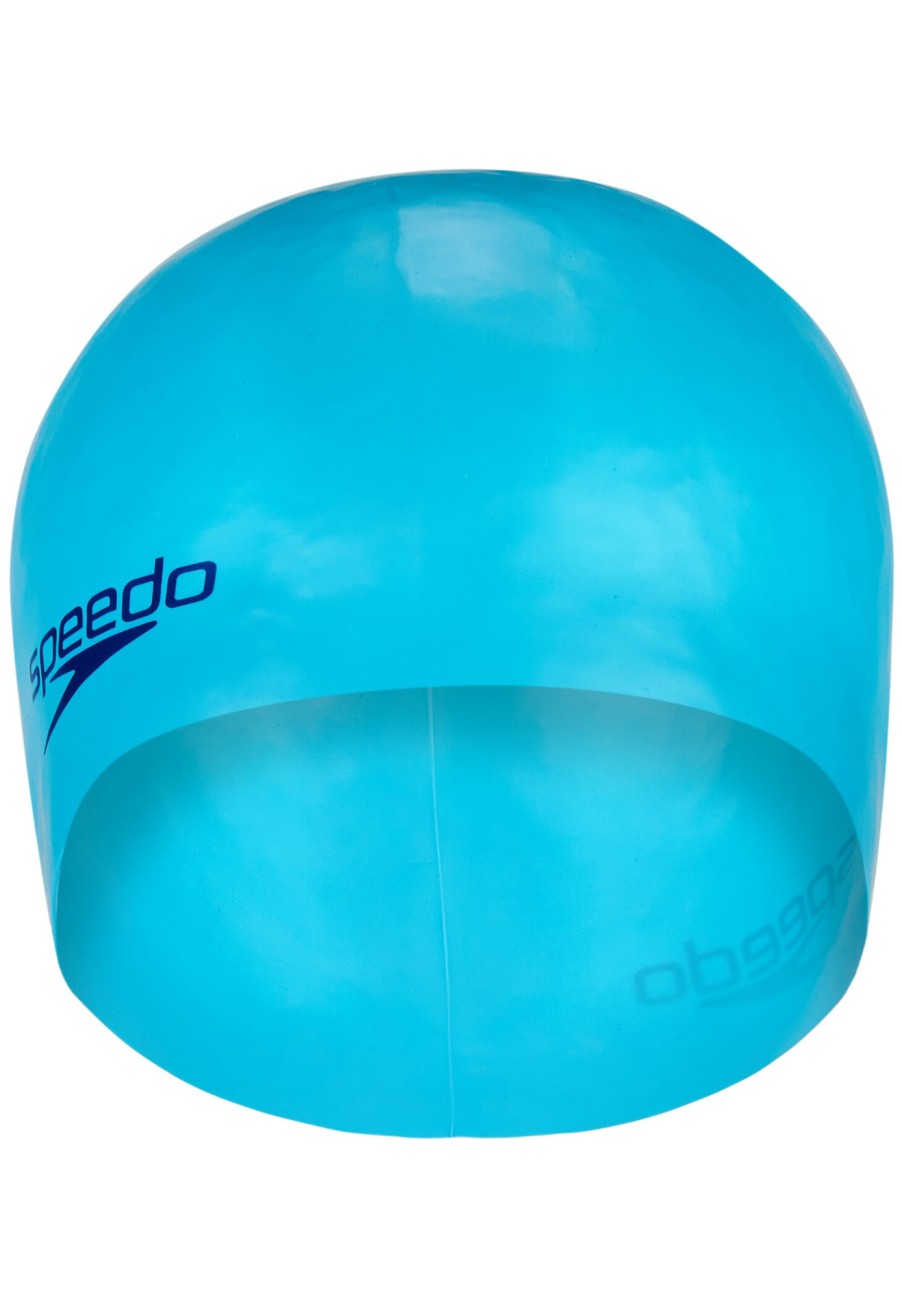 Schwimmkappen | speedo Speedo Plain Moulded Silikon Badekappe Kinder Turkis