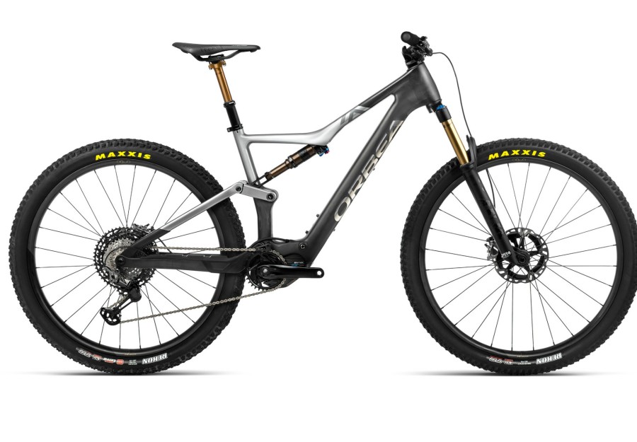 E-Mountainbikes | Orbea Orbea Rise M-Ltd Schwarz/Silber