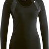 Langarm Shirts | Gonso Gonso Peniche Fahrrad-Unterhemd Damen Schwarz