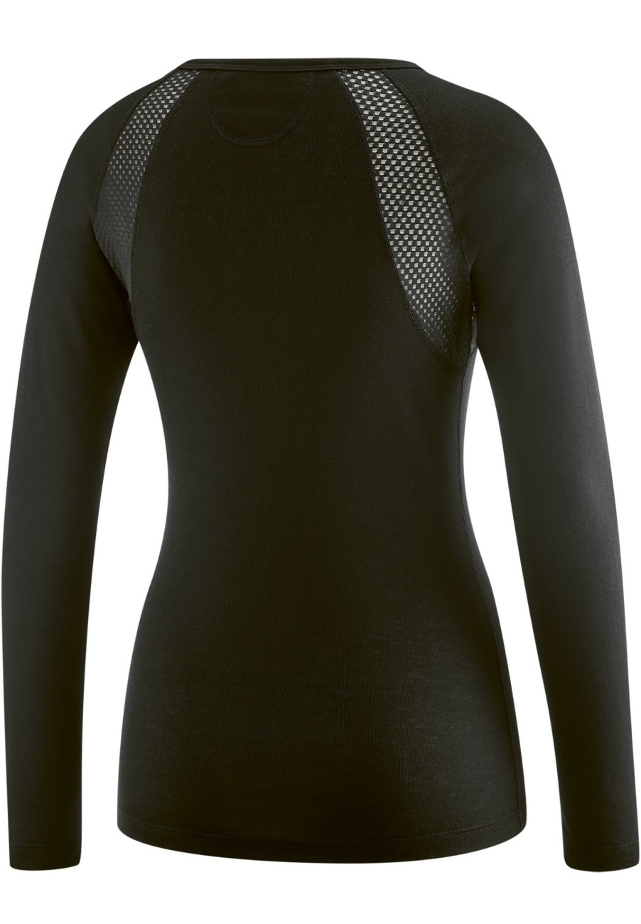 Langarm Shirts | Gonso Gonso Peniche Fahrrad-Unterhemd Damen Schwarz