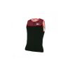 Triathlonanzuge | Z3R0D Z3R0D Start Armelloses Singlet Herren Schwarz/Rot