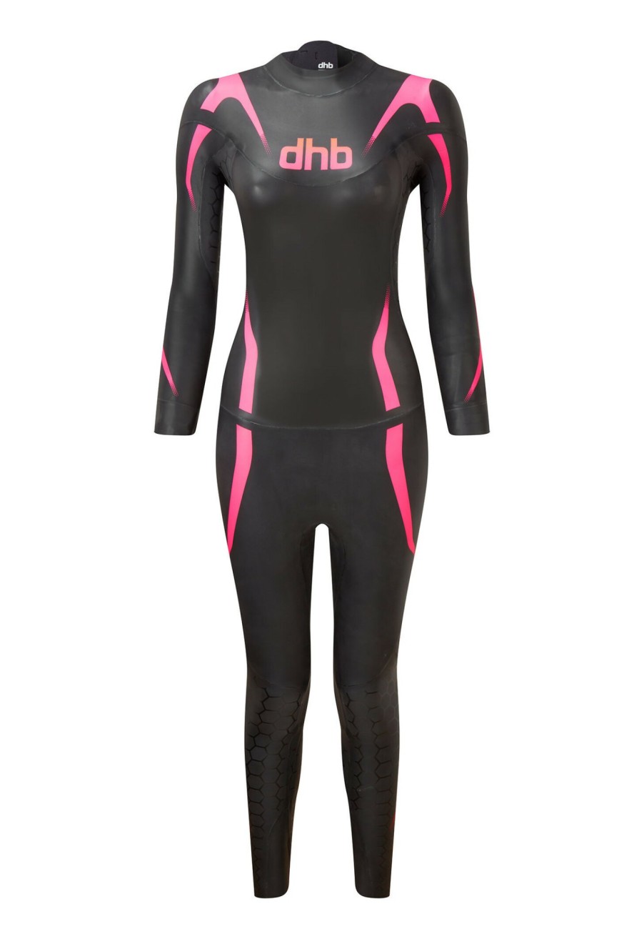 Triathlonanzuge | dhb Dhb Aeron Lab 3.0 Neoprenanzug Damen Schwarz