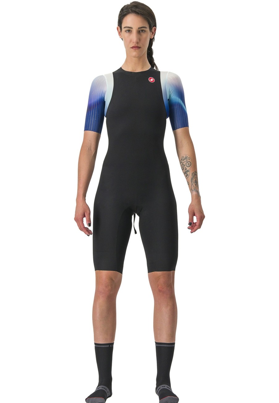 Triathlonanzuge | Castelli Castelli Elite Swimskin Damen Schwarz