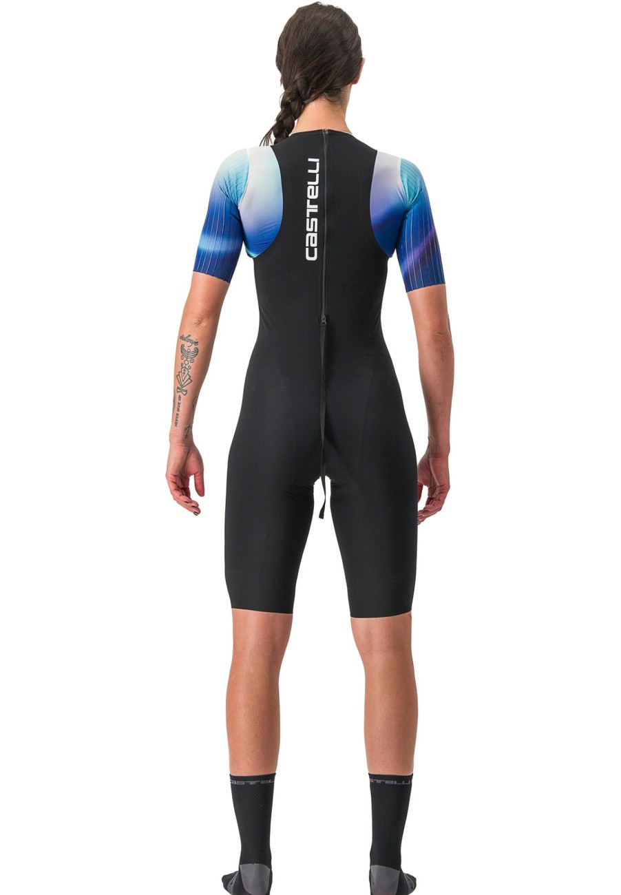 Triathlonanzuge | Castelli Castelli Elite Swimskin Damen Schwarz