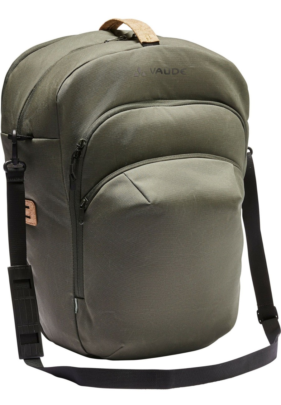 Taschen & Korbe | VAUDE Vaude Eback Single Fahrradtasche Oliv