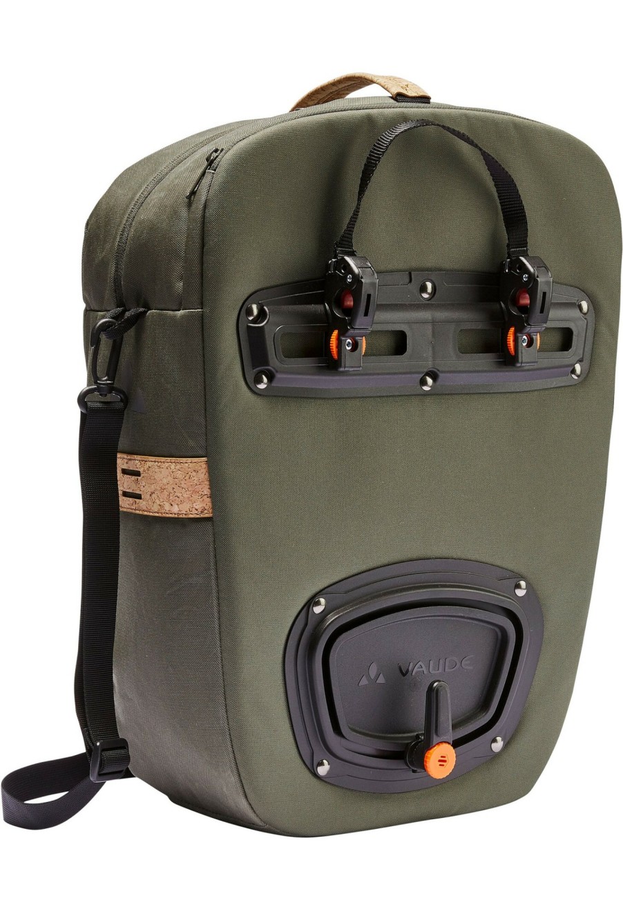 Taschen & Korbe | VAUDE Vaude Eback Single Fahrradtasche Oliv