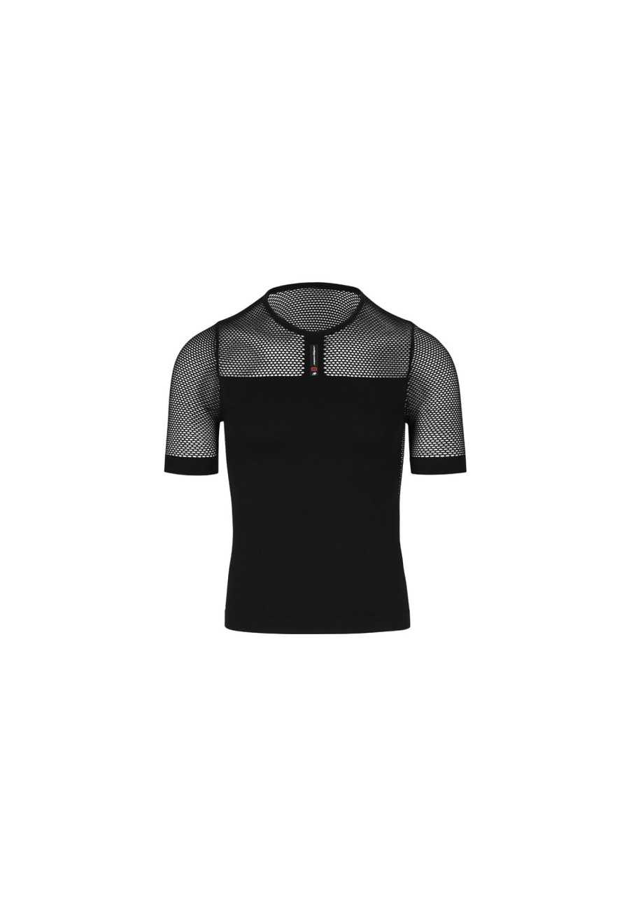 Kurzarm Shirts | ASSOS Assos Assosoires Superleger Kurzarm Skin Layer Schwarz