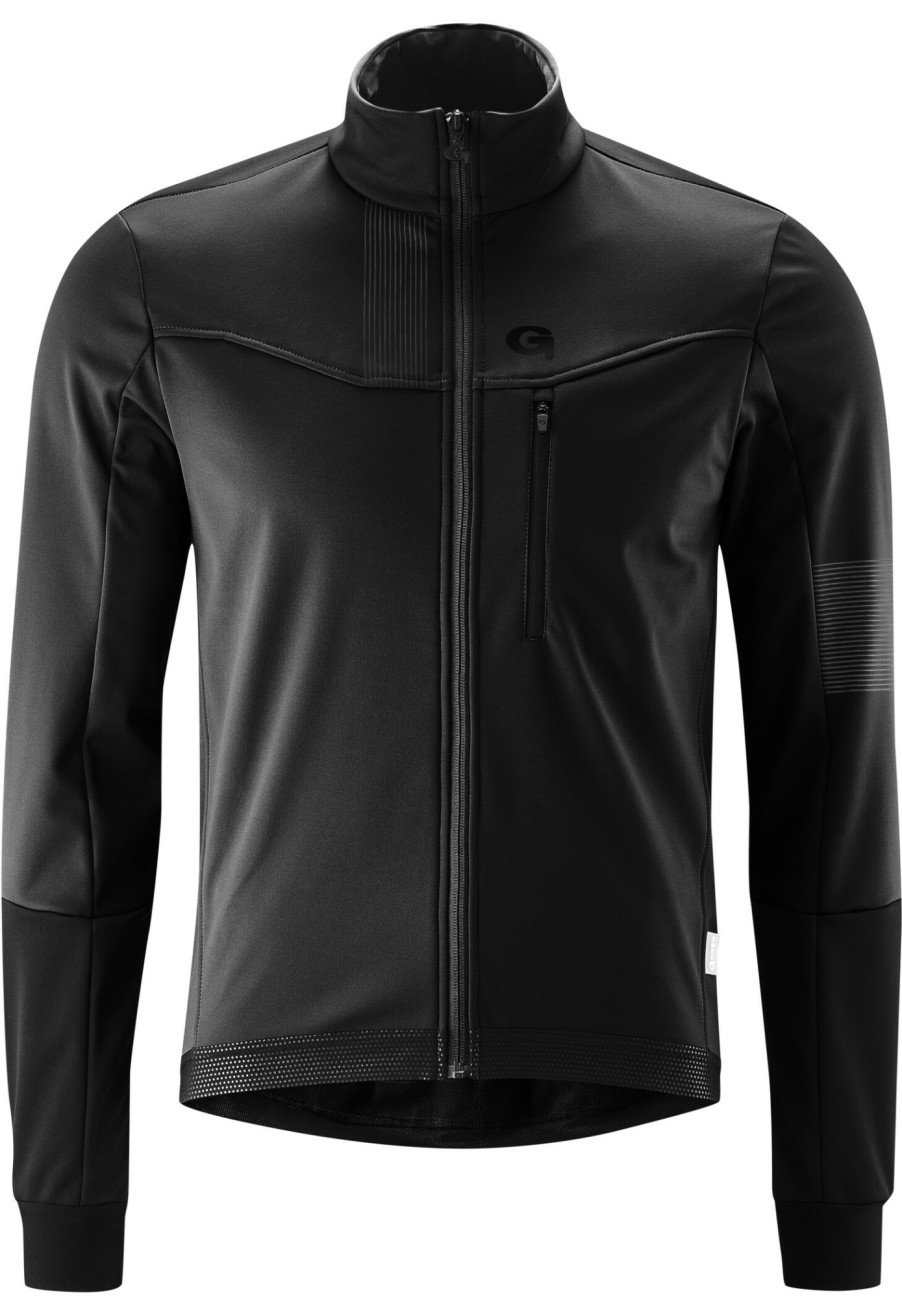 Rennradjacken | Gonso Gonso Valaff Softshell Jacke Herren Schwarz