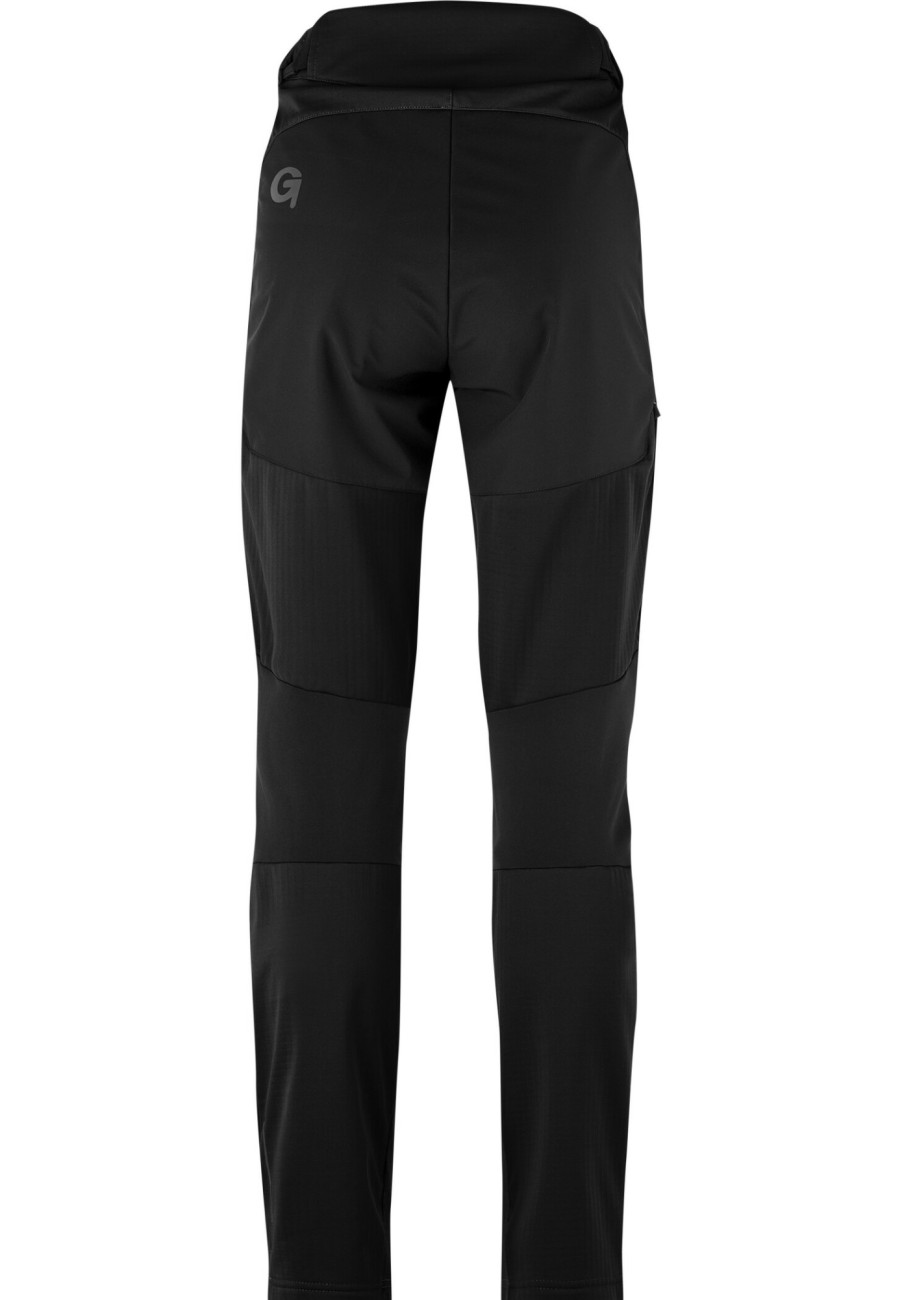 Hosen Lang | Gonso Gonso Ferra Softshell Fahrradhose Damen Schwarz