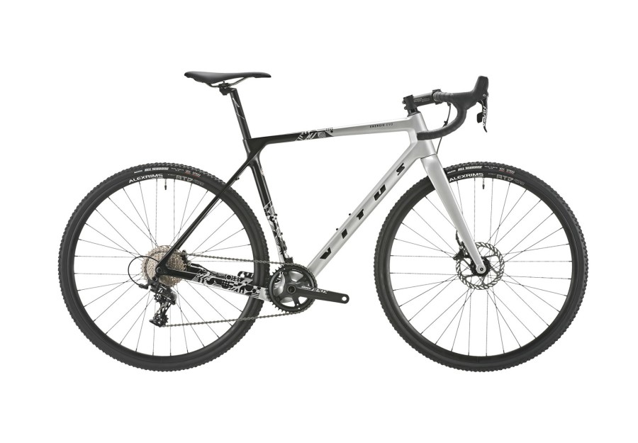 Cyclocross Bikes | Vitus Vitus Energie Evo Apex Intl. Silber/Schwarz