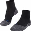 Socken | Falke Falke Tk2 Cool Kurze Trekkingsocken Damen Schwarz/Grau