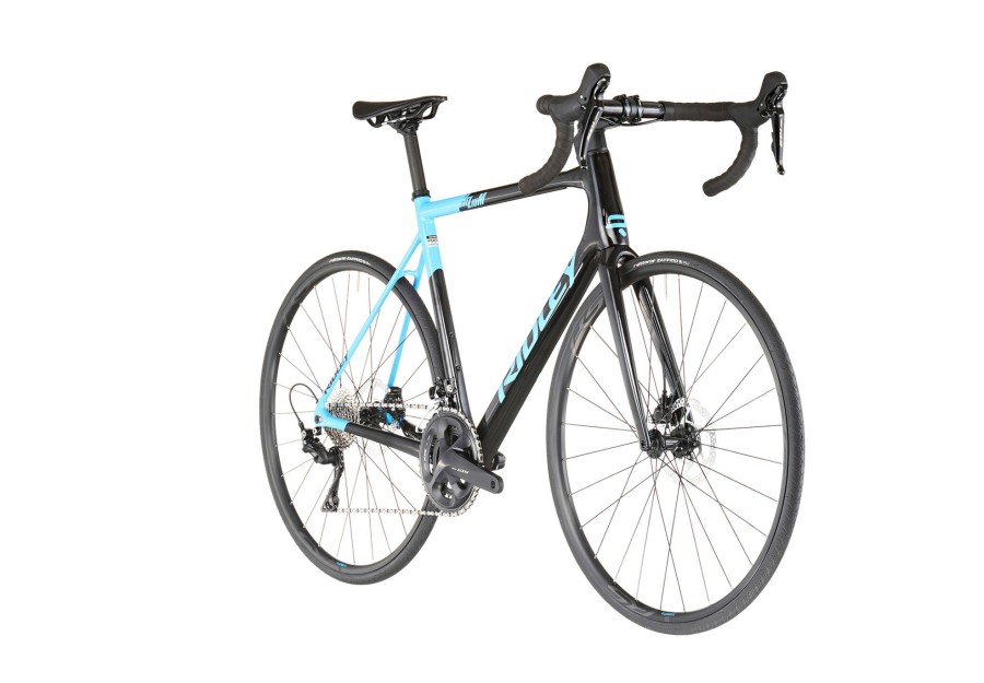 Strasenrennrader | Ridley Bikes Ridley Bikes Helium Disc 105 Schwarz/Blau