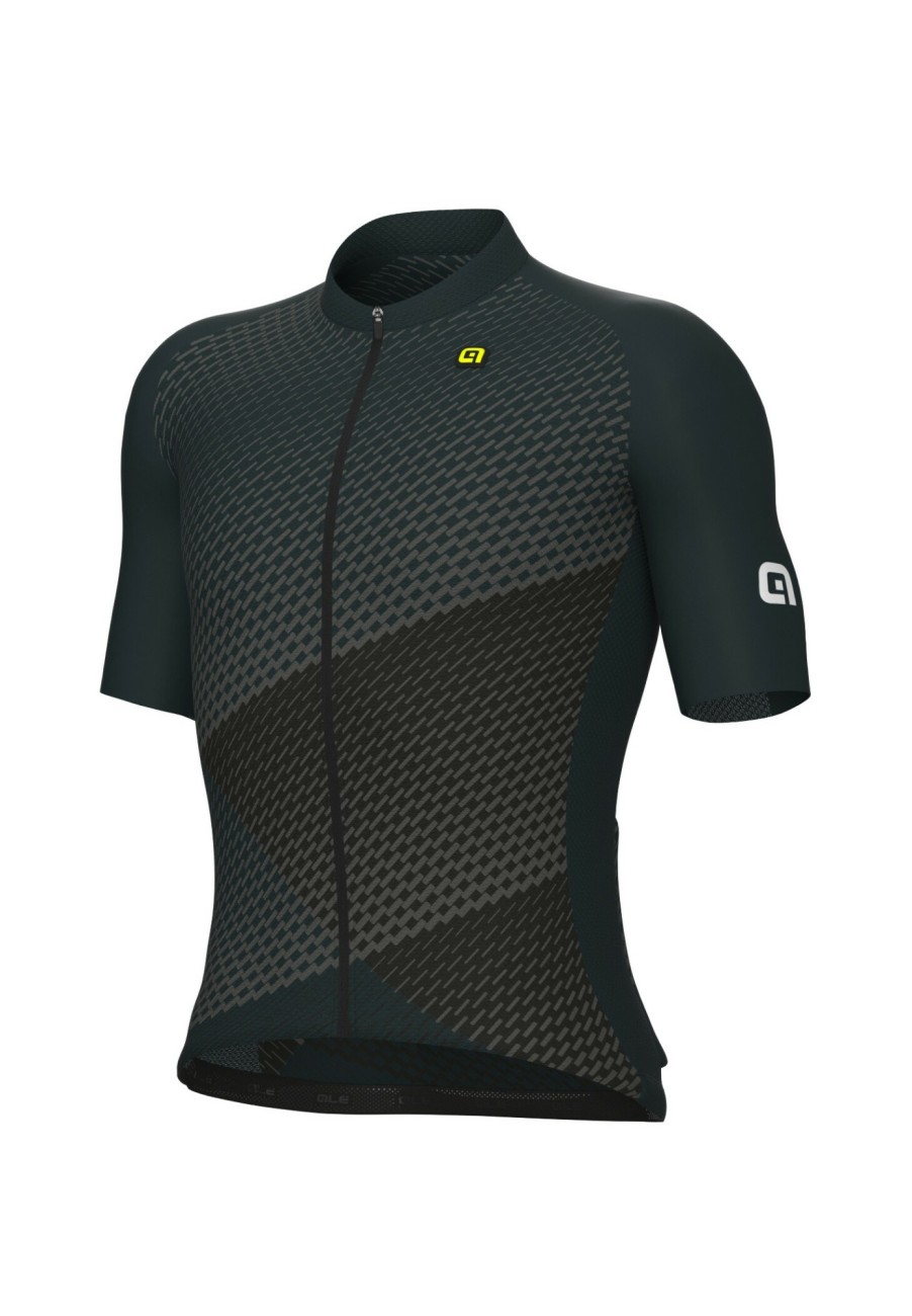 Trikots Kurzarm | Alé Cycling Ale Cycling Web Kurzarm Trikot Herren Schwarz