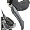 Bremsen | Shimano Shimano Grx St-Rx810/Br-Rx810 Scheibenbremse Fur Verstellbare Sattelstutzen Vorderrad Schwarz/Grau