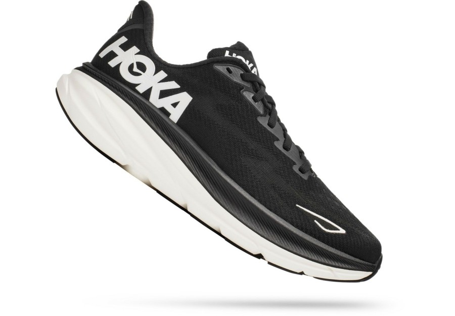 Laufschuhe | Hoka One One Hoka One One Clifton 9 Laufschuhe Damen Schwarz