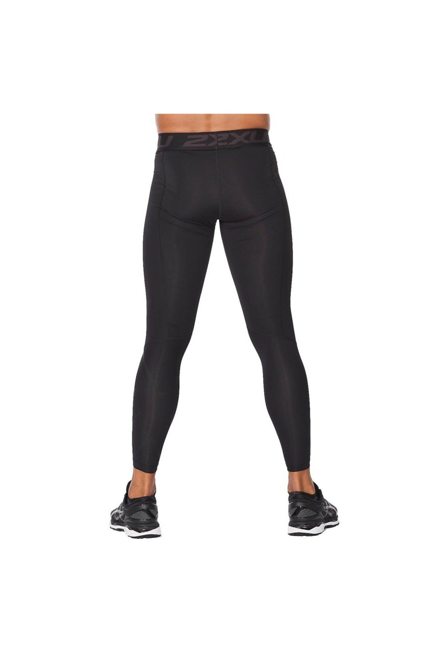 Laufbekleidung | 2XU 2Xu Motion Kompressionstights Herren Schwarz