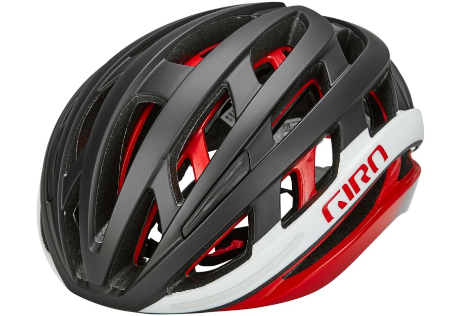 Rennradhelme | Giro Giro Helios Spherical Mips Helm Rot/Schwarz