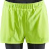 Laufbekleidung | Craft Craft Adv Charge 2In1 Stretch Shorts Herren Gelb