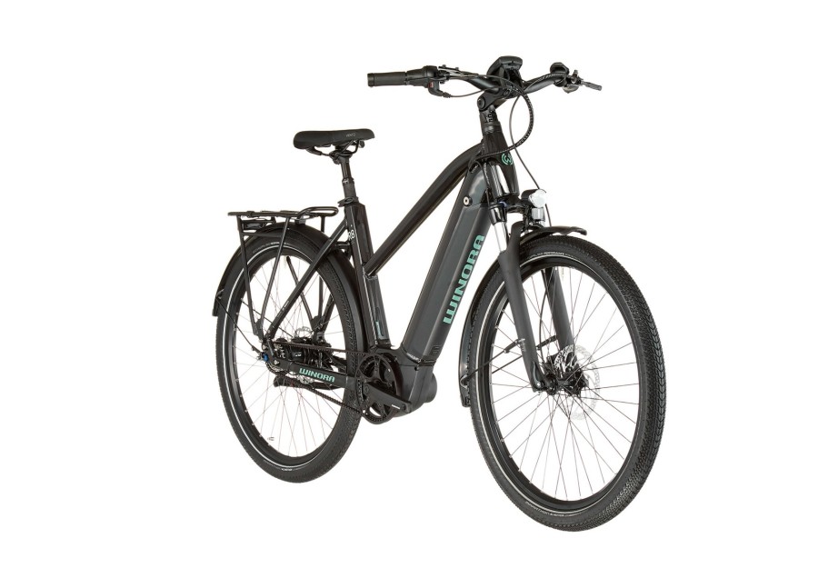 E-Bikes City | Winora Winora Sinus R8 27.5" Trapez Damen Schwarz