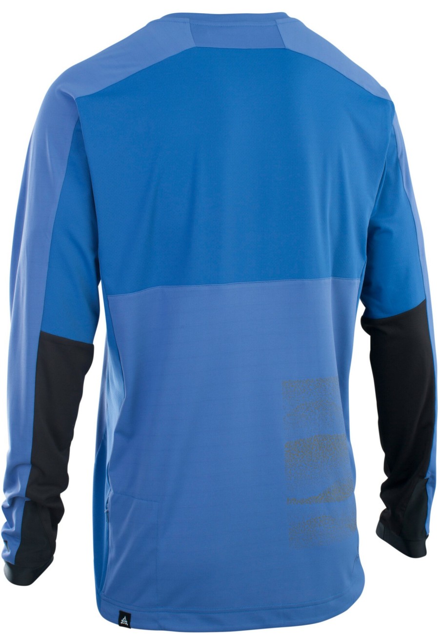 Mtb Trikots | ION Ion Traze Amp Aft Langarm Trikot Herren Blau