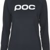 Mtb Trikots | POC Poc Reform Enduro Langarm Trikot Damen Schwarz