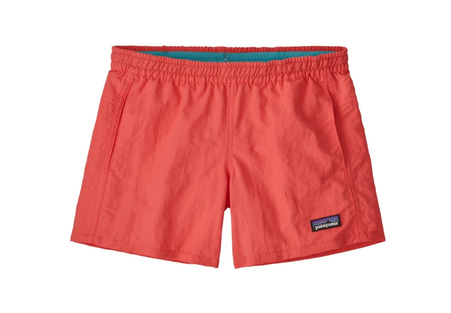 Laufbekleidung | Patagonia Patagonia Baggies Shorts Madchen Pink