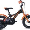 Kinderrader | s'cool S'Cool Xxlite Alloy 12 Kinder Schwarz/Orange