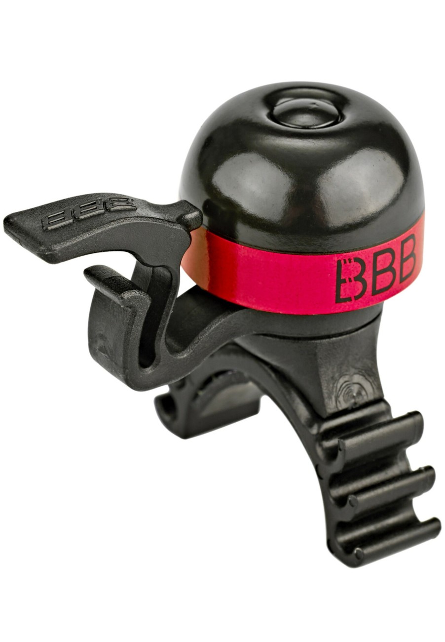 Klingeln | BBB Cycling Bbb Cycling Minibell Bbb-16 Klingel Schwarz/Rot