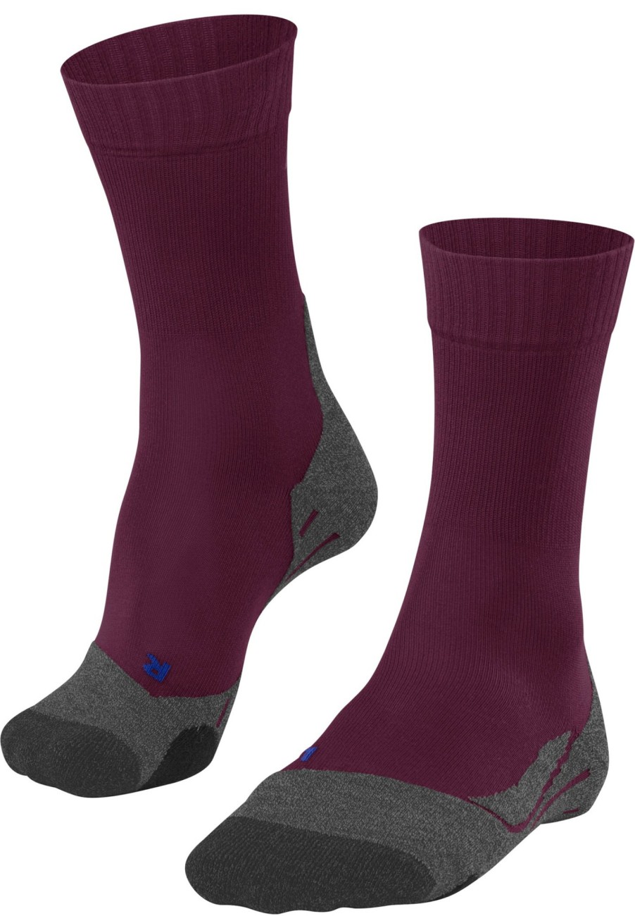 Socken | Falke Falke Tk2 Cool Trekking Socken Damen Lila/Grau