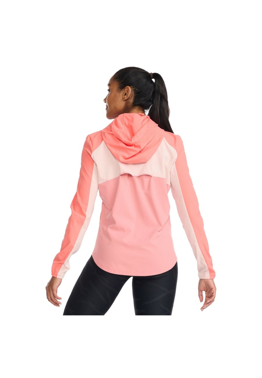 Laufbekleidung | 2XU 2Xu Aero Jacke Damen Rot